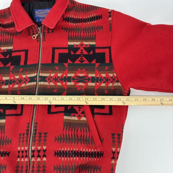 Vintage Pendelton Jacket Men Medium Wool Aztec High Grade Western Wear Rancher - Picture 14 of 16